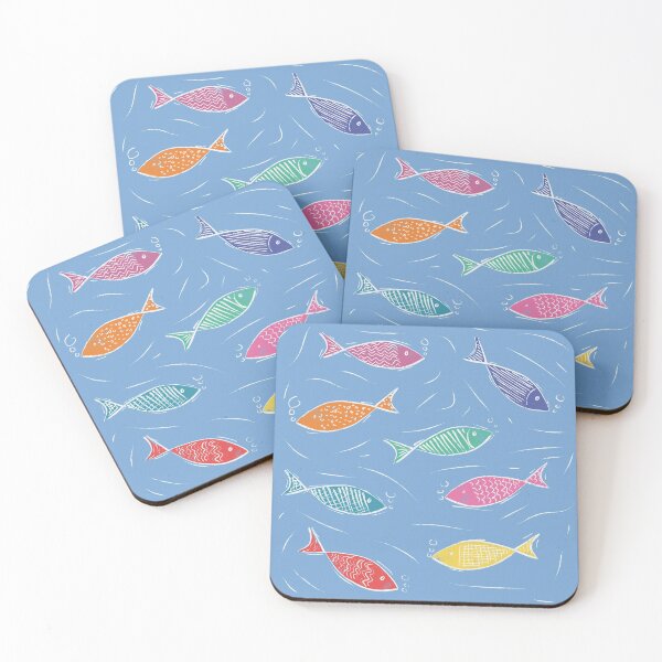 Item preview, Digital linocut fish designed and sold by stu-dio-art.