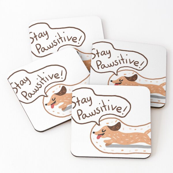 Item preview, Stay Pawsitive! designed and sold by BeNiceMnl.