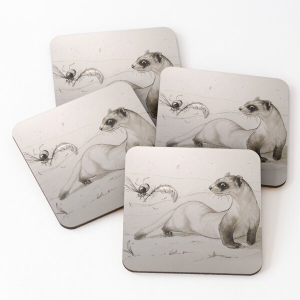 Item preview, Loving ferret designed and sold by LoisaArt.