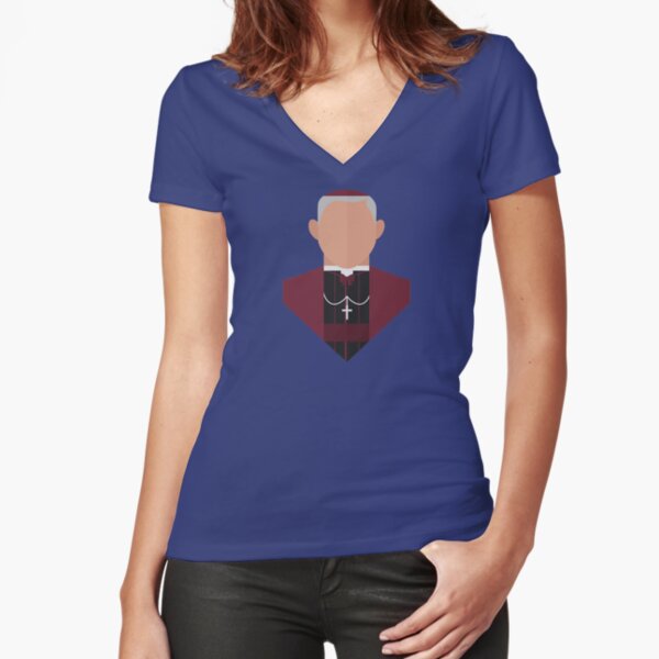 Fitted V-Neck T-Shirt