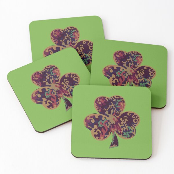 Item preview, Shamrock City - St Patricks Day good luck charm Celtic Pattern designed and sold by LJWDesigns.