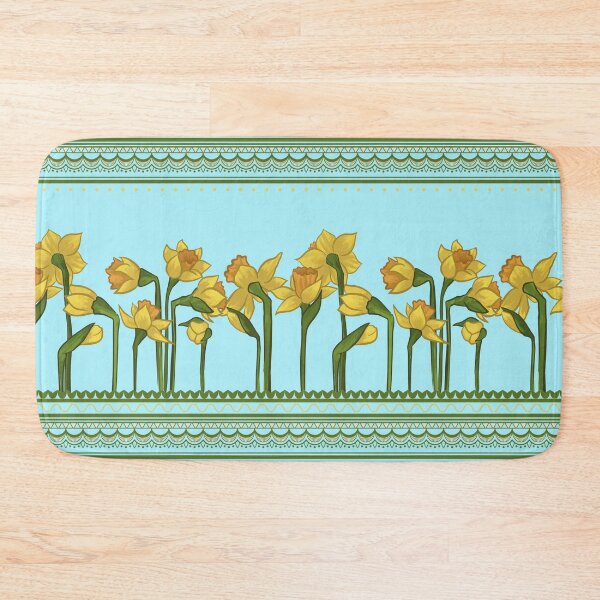 Item preview, Daffodil Stripes designed and sold by DoodleTrees.