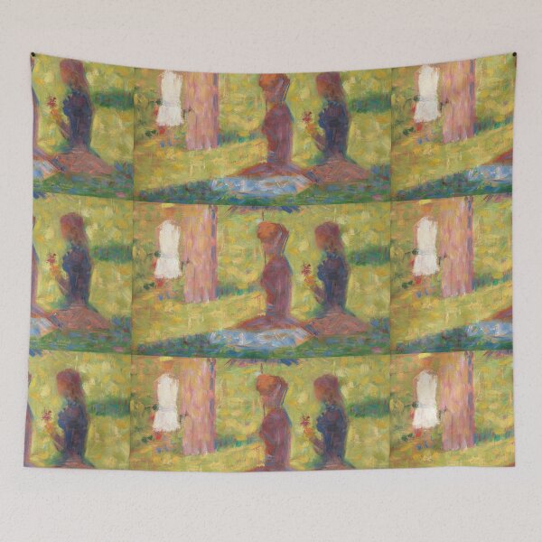 Item preview, Ladies on the Island of La Grande Jatte - Georges Seurat designed and sold by Vintage Designs +.