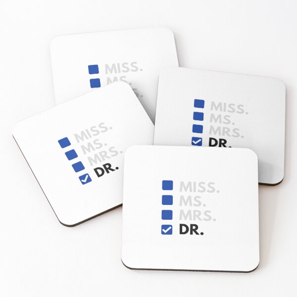 Item preview, Phd graduation gift - Miss, Ms., Mrs., Dr. Wildcat Blue designed and sold by ryunjunglee.