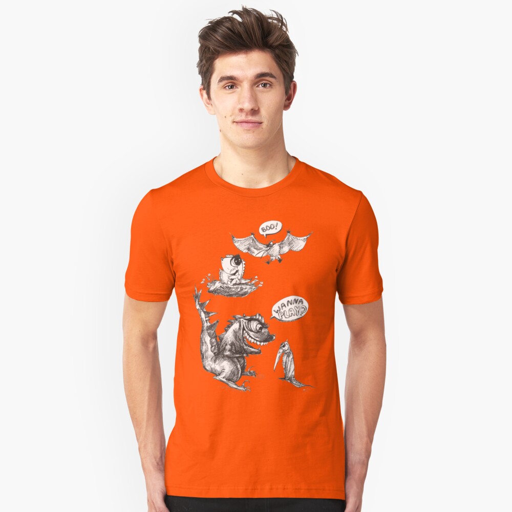 Little Dino Growing Up Slim Fit T-Shirt