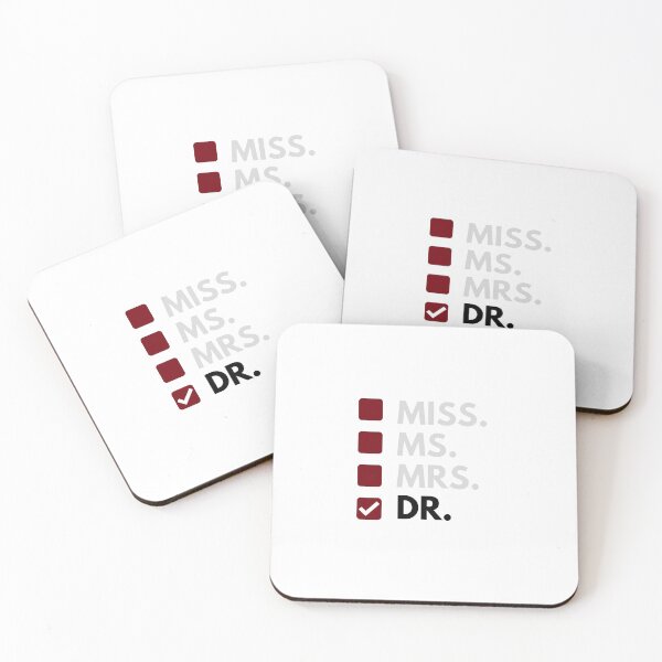 Item preview, Phd graduation gift - Miss, Ms., Mrs., Dr. Garnet designed and sold by ryunjunglee.