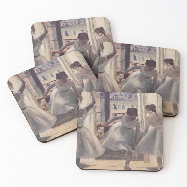 Item preview, Three dancers - Edgar Degas -  Ballet class painting Opera Paris designed and sold by Bebichic.