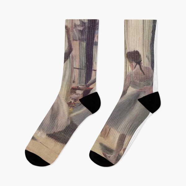 Item preview, Three dancers - Edgar Degas -  Ballet class painting Opera Paris designed and sold by Bebichic.