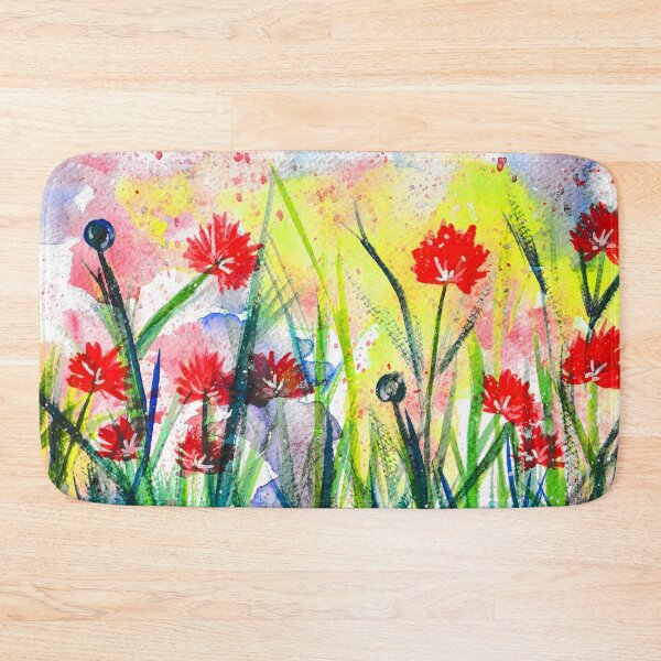 Item preview, Flower Field Red Blossom designed and sold by Niina  Niskanen.