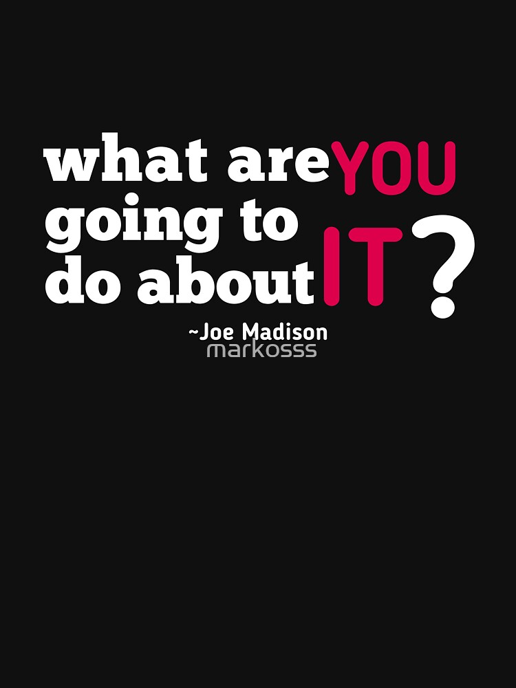 Joe Madison T Shirts 2020 - What Are You Going to Do About It ? T Shirt 2020 Essential T-Shirt | Redbubble