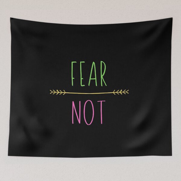 Item preview, No Fear Faith Hope Religion Christianity Light Cute Funny Gift Sarcastic Happy Fun Introvert Awkward Geek Hipster Silly Inspirational Motivational Birthday Present designed and sold by EpsilonEridani.