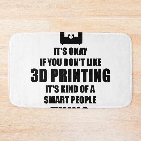 Item preview, 3D printer printing saying hobby gift idea designed and sold by LeMuesch.