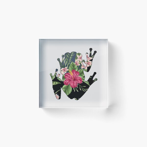Item preview, Floral Frog designed and sold by DickGeetattoo.