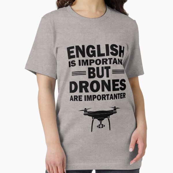 Item preview, Drones Are More Important Than English Quadcopter FPV UAV designed and sold by LeMuesch.