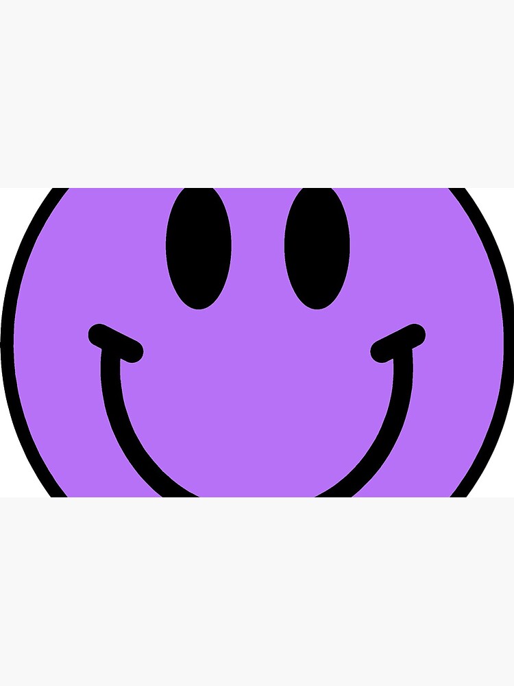 Purple Smiley Face Coffee Mug for Sale by evahart28