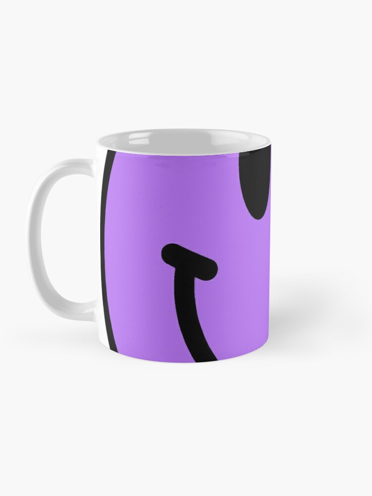 Purple Smiley Face Coffee Mug for Sale by evahart28