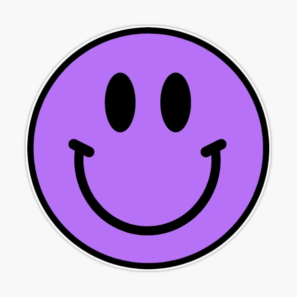 Purple Smiley Face