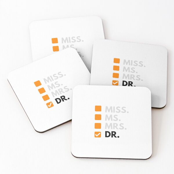 Item preview, Phd graduation gift - Miss, Ms., Mrs., Dr. Tennessee Orange designed and sold by ryunjunglee.