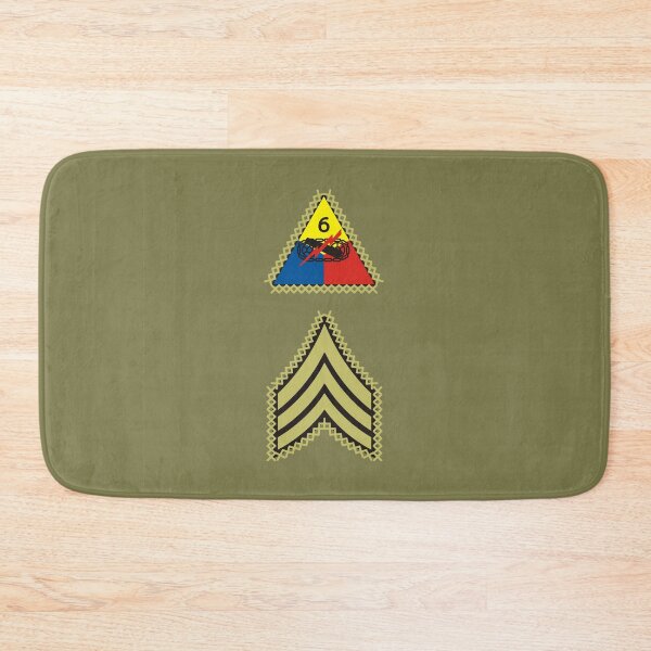 Item preview, Sergeant II USA, sixth armored division designed and sold by yggdrasil-es.