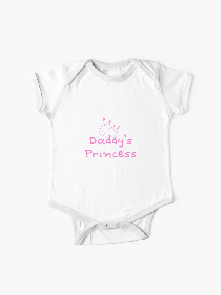 daddy's princess baby clothes