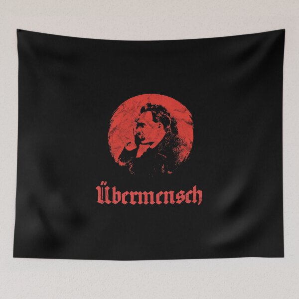 Item preview, Vintage Ubermensch Philosophy Nietzsche Kant Nihilism Design Schopenhauer designed and sold by A-Fashion.