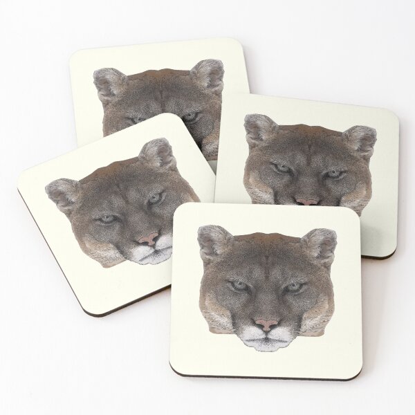 Item preview, Cool Cougar Painted Style Design designed and sold by Leeloks.