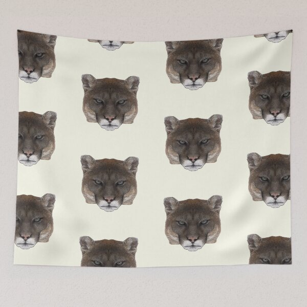 Item preview, Cool Cougar Painted Style Design designed and sold by Leeloks.