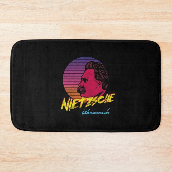 Item preview, Vintage Retro Nietzsche Übermensch Philosophy Nihilism Design Outrun designed and sold by A-Fashion.