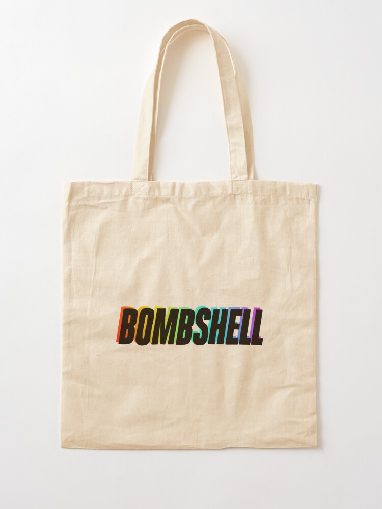 bombshell tote bag