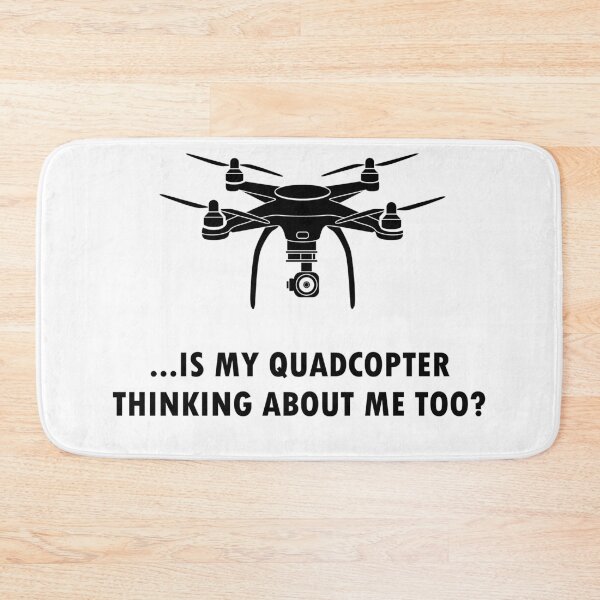 Item preview, Drone thinks of me drones quadcopter gift UAV FPV designed and sold by LeMuesch.