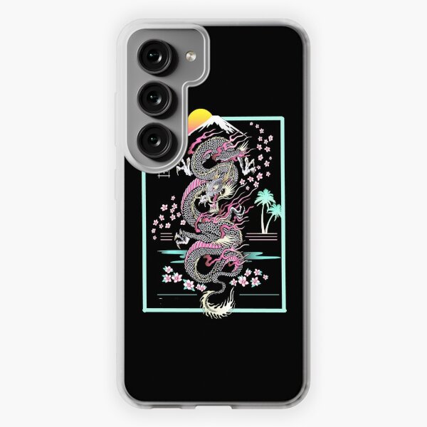  Galaxy S8+ Kawaii Retrowave Japanese Cute Flip Phone 1990's  Vaporwave Case : Cell Phones & Accessories