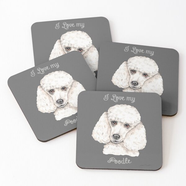 Item preview, Love My Poodle designed and sold by Jean Plout.
