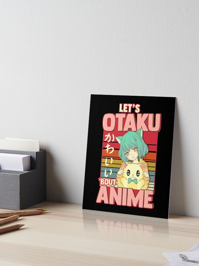 Japanese Cartoon Girl Talking About Anime Otaku Pun Japanese Cartoon Girl Talking About Anime Otaku Pun