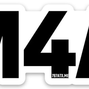 Artwork thumbnail, Medicare for All (M4A) Sticker by William Pate