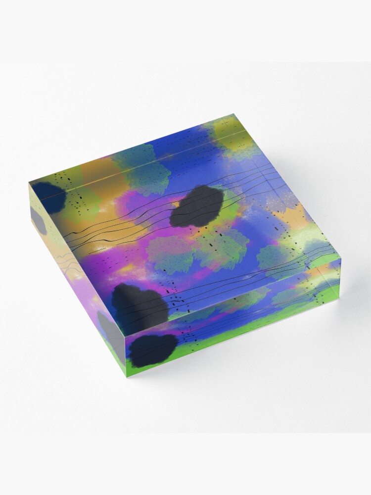 Alternative Ansicht von Abstrakt Himmel Acrylblock