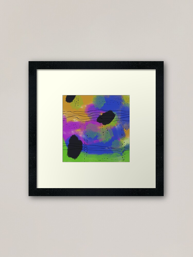 Alternative Ansicht von Abstrakt Himmel Gerahmter Kunstdruck