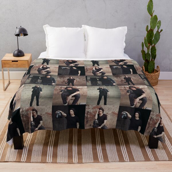 Ryan Reynolds Photo Collage Sherpa Fleece Throw Blanket Ryan Reynolds  Collage