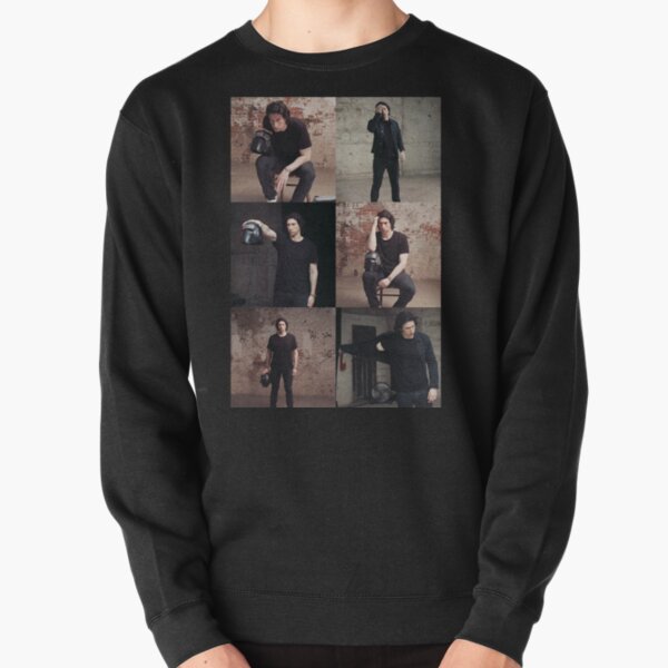 Adam Driver for Rolling Stone Grid Collage Pullover Sweatshirt