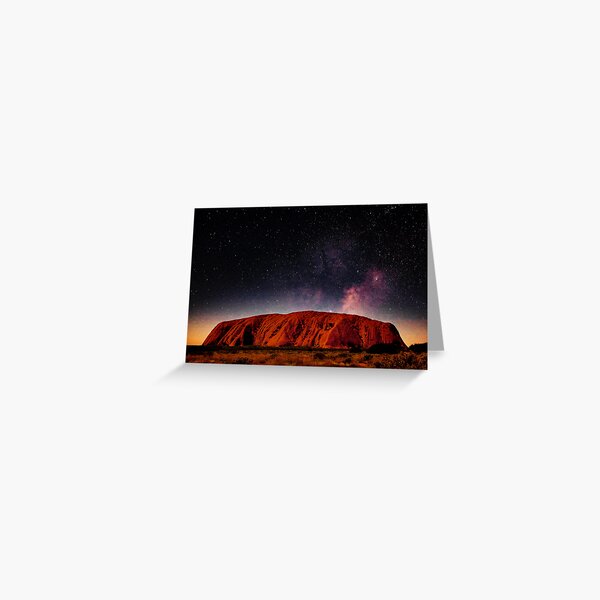 Item preview, The Dreaming Rock - Night designed and sold by Geoff  Coleman - Landscapes.