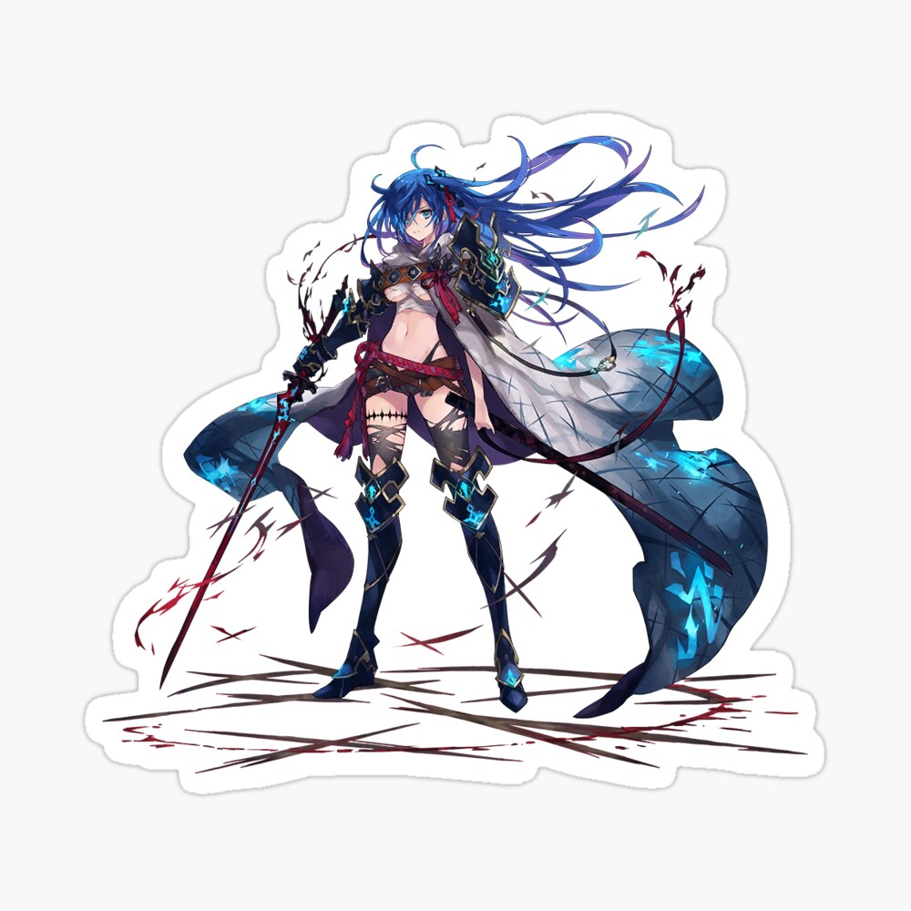 The Alchemist Code Setsuna Sticker for Sale by JoseM0 | Redbubble