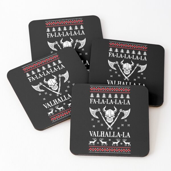 Item preview, Valhalla Ugly Christmas Sweater designed and sold by TooFlyDesign.