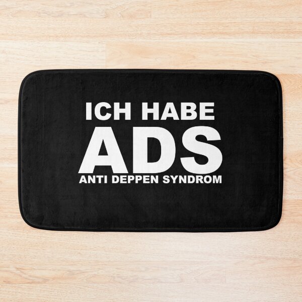 Item preview, ADS - Anti Deppen Syndrome - White designed and sold by saechla.