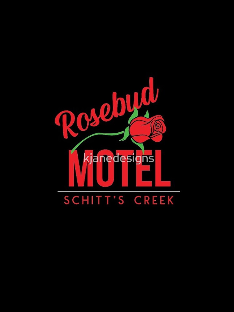 "Rosebud Motel" iPhone Case for Sale by kjanedesigns Redbubble