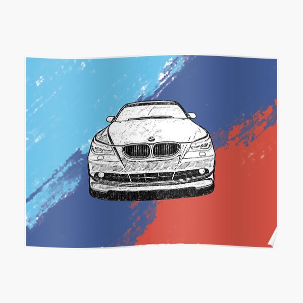 Bmw M Posters Redbubble - r34 headlight 1 top roblox