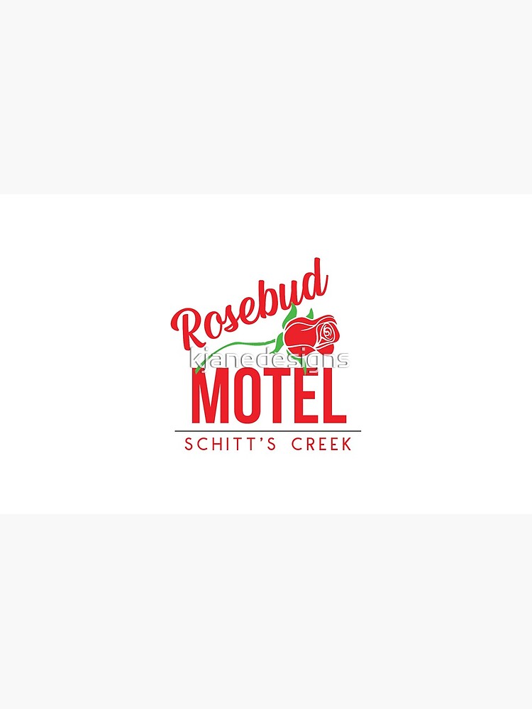 "Rosebud Motel" Coffee Mug for Sale by kjanedesigns Redbubble