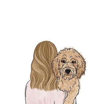 Artwork thumbnail, Goldendoodle Dog Mom by ktscanvases