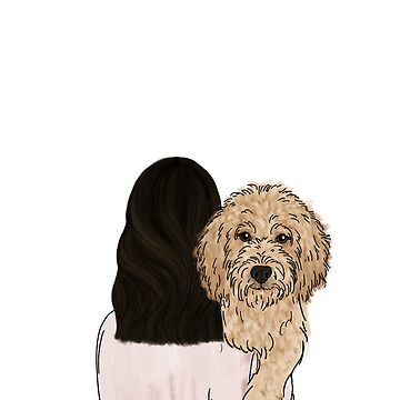 Artwork thumbnail, Goldendoodle Dog Mom by ktscanvases