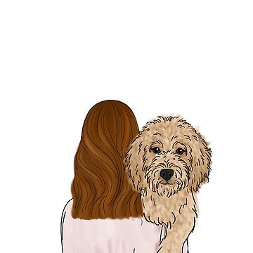 Artwork thumbnail, Goldendoodle Dog Mom by ktscanvases