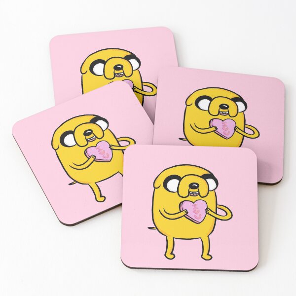 Item preview, Valentine's Day Jake - Adventure Time designed and sold by RoserinArt.