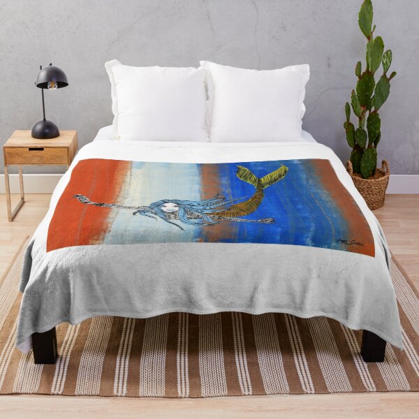 Item preview, Mermaid Swimming By ArtGuru 9954 - acrylic on paper designed and sold by Art Guru.